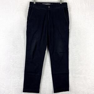 Dixxon Chino Pants Mens 30x30 Black D-Flexx Skate Grunge Preppy Classic